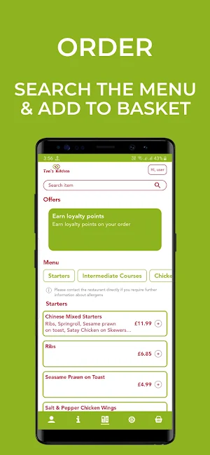Tans Kitchen Screenshot 1