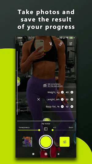 Fitness Camera & Gallery Screenshot 2