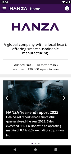 HANZA Hub Screenshot 0