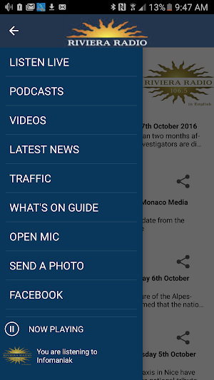 Riviera Radio Screenshot 1