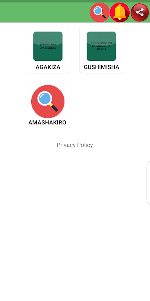 Indirimbo zo mugitabo Screenshot 1