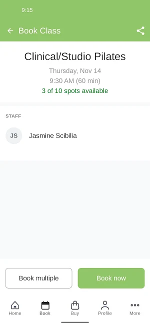 Gateway Pilates Screenshot 2