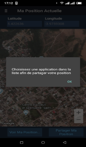 Mon GeoTracker de Poche Screenshot 2