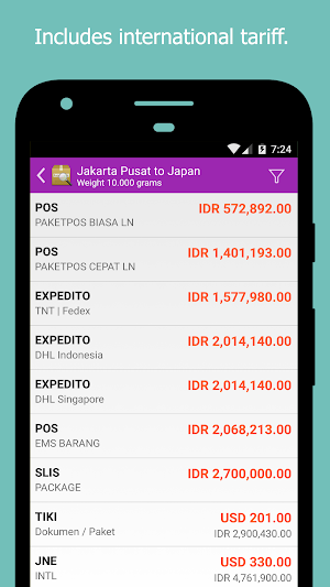 RajaOngkir: Ongkos Kirim dan Cek Resi Lengkap Screenshot 2