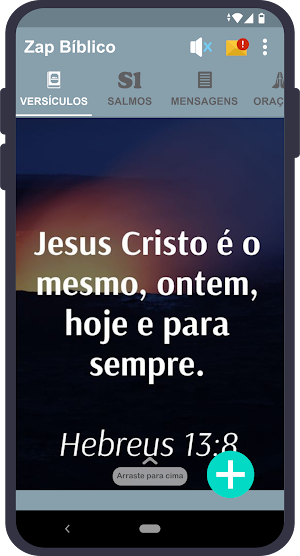 Zap Bíblico: mensagens da Bíblia Salmos Versículos Screenshot 0