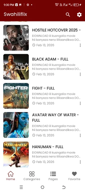 Swahiliflix Screenshot 3