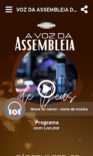 Voz da Assembleia de Deus  SC Screenshot 0