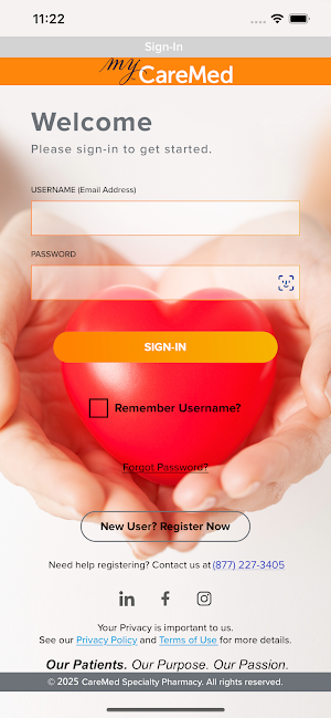 myCareMed Patient App Screenshot 0
