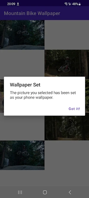 Mountain Biking Wallpapers Screenshot 1