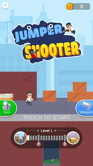 Jumper Shooter - Casual Shoot Screenshot 1