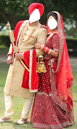 Sikh Couple Wedding Photo Editor Screenshot 2