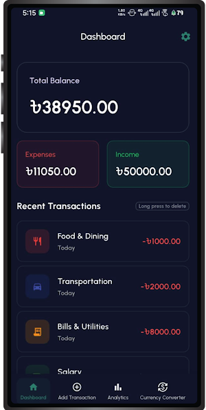 Expense Tracker Screenshot 2