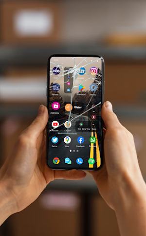 Broken Screen Wallpaper HD Screenshot 3