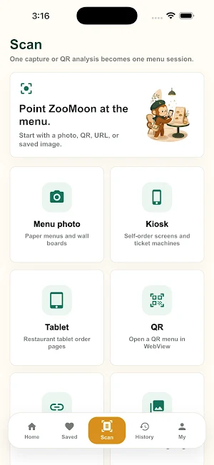 ZooMoon: AI Menu Guide Screenshot 3