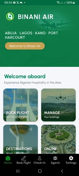Binani Air Screenshot 0