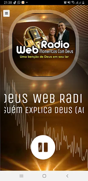 Web Rádio Momentos Com Deus Screenshot 0