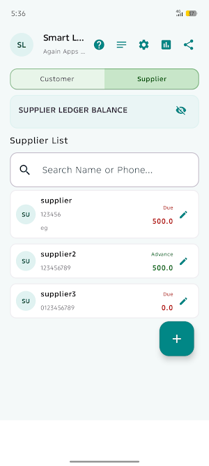 Smart Ledger Pro: Shop & Khata Screenshot 1