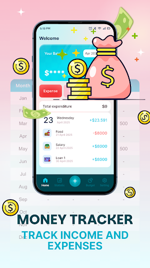 Money Manager: Expense Track Screenshot 0