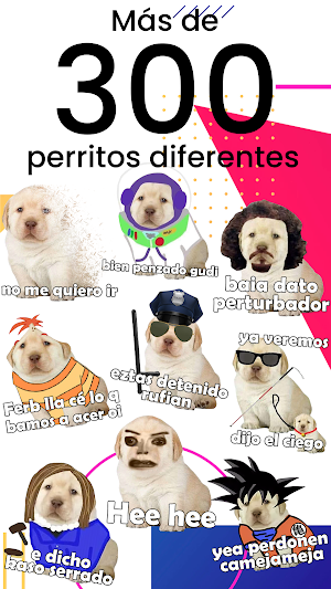 Stickers del Perrito Triste para WhatsApp 🐶 Screenshot 2