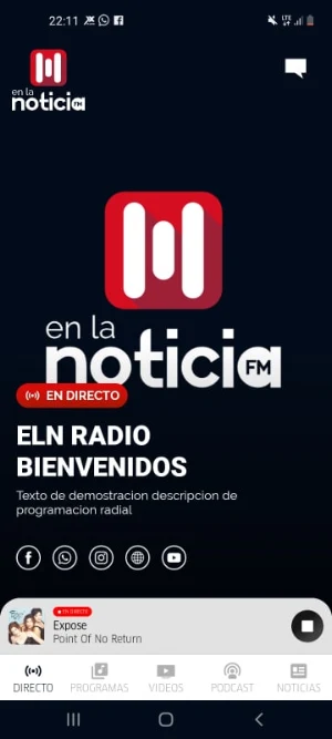 ELN Radio Screenshot 1
