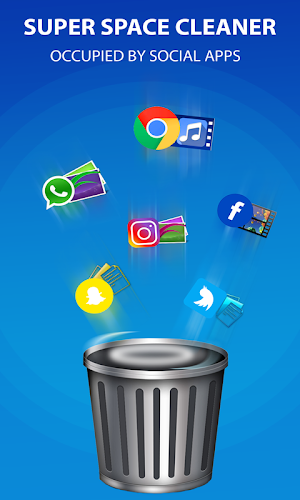 Cache, ram, memory cleaner for social media apps Screenshot 0