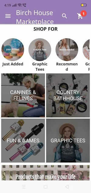 Birch House Marketplace Screenshot 0