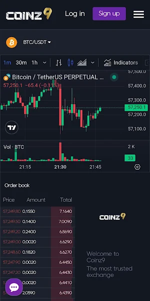 코인즈나인 (Coinz9) - 비트코인 거래소 Screenshot 3