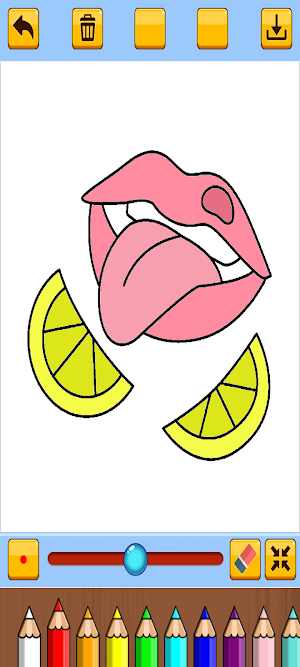 Coloring Mouth And Lips Screenshot 3