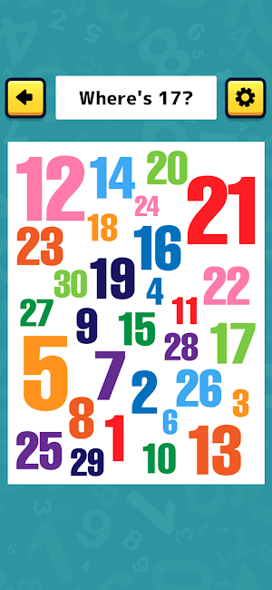 Find the Numbers!! Screenshot 1