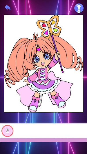 Coloring Gacha Club Fan-Art Characters Screenshot 1