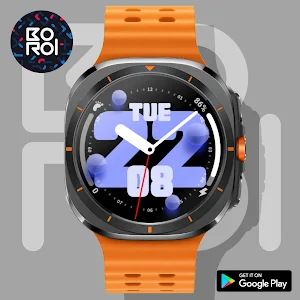 Bubbly Time Watchface Screenshot 0