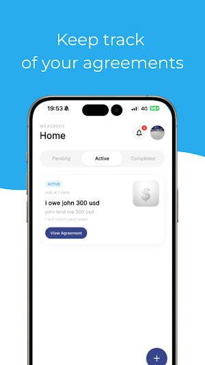 WeAgreed – Proof & Promises Screenshot 0