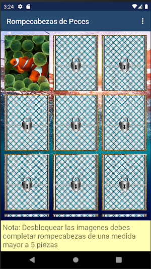 Rompecabezas de Peces Screenshot 1