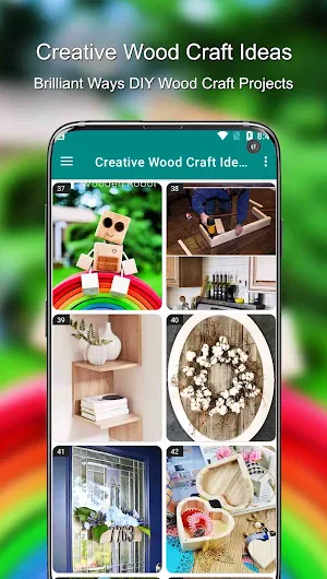 Creative Wood Craft Ideas Screenshot 3