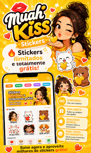 Muah Kiss Stickers - WASticker Screenshot 2
