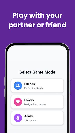 Friends & Lovers: Couples Quiz Screenshot 1