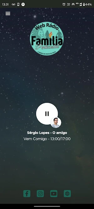 Rádio Família Pentecostal Screenshot 2