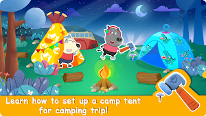 Wolfoo Happy Fall Camping Screenshot 2