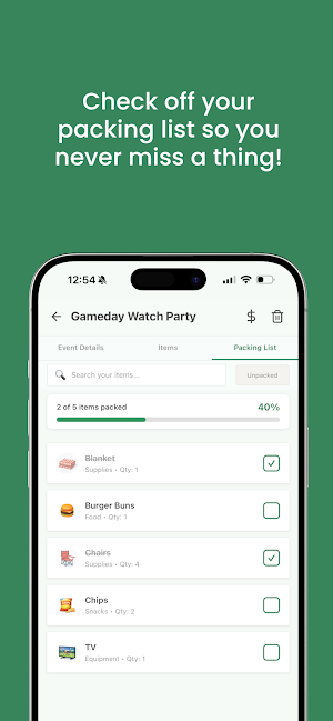 Tgo: Tailgate Smarter Screenshot 1