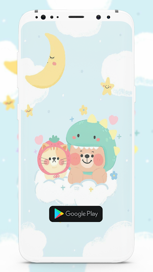 Cute Bear Wallpaper Screenshot 1