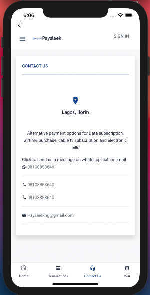 Paysleek Screenshot 2