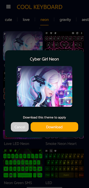 CoolKeyBoard Screenshot 1