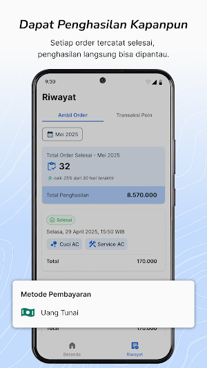 Teknisi AC One Screenshot 2
