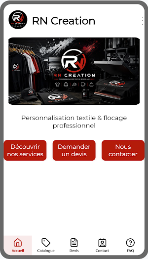 RN Création Screenshot 0