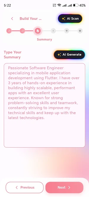 Cv Macker Screenshot 2