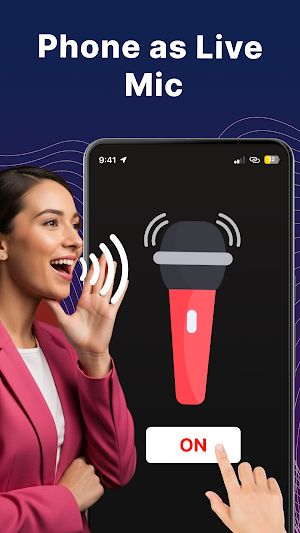 Live Mic: Voice Amplifier Screenshot 1