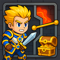 Hero Adventure Pin Puzzle Game