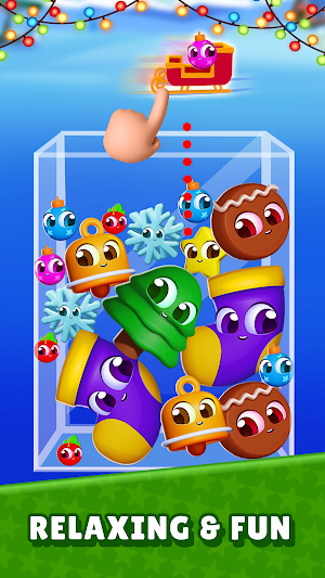 Merge to Santa: Fun Merge Screenshot 1