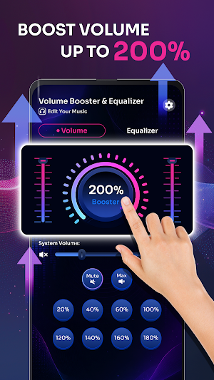 Volume Booster & Equalizer Screenshot 0