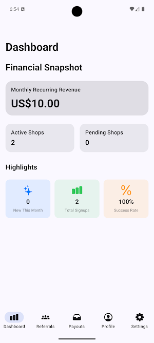 Local Coffee House Sales Screenshot 0